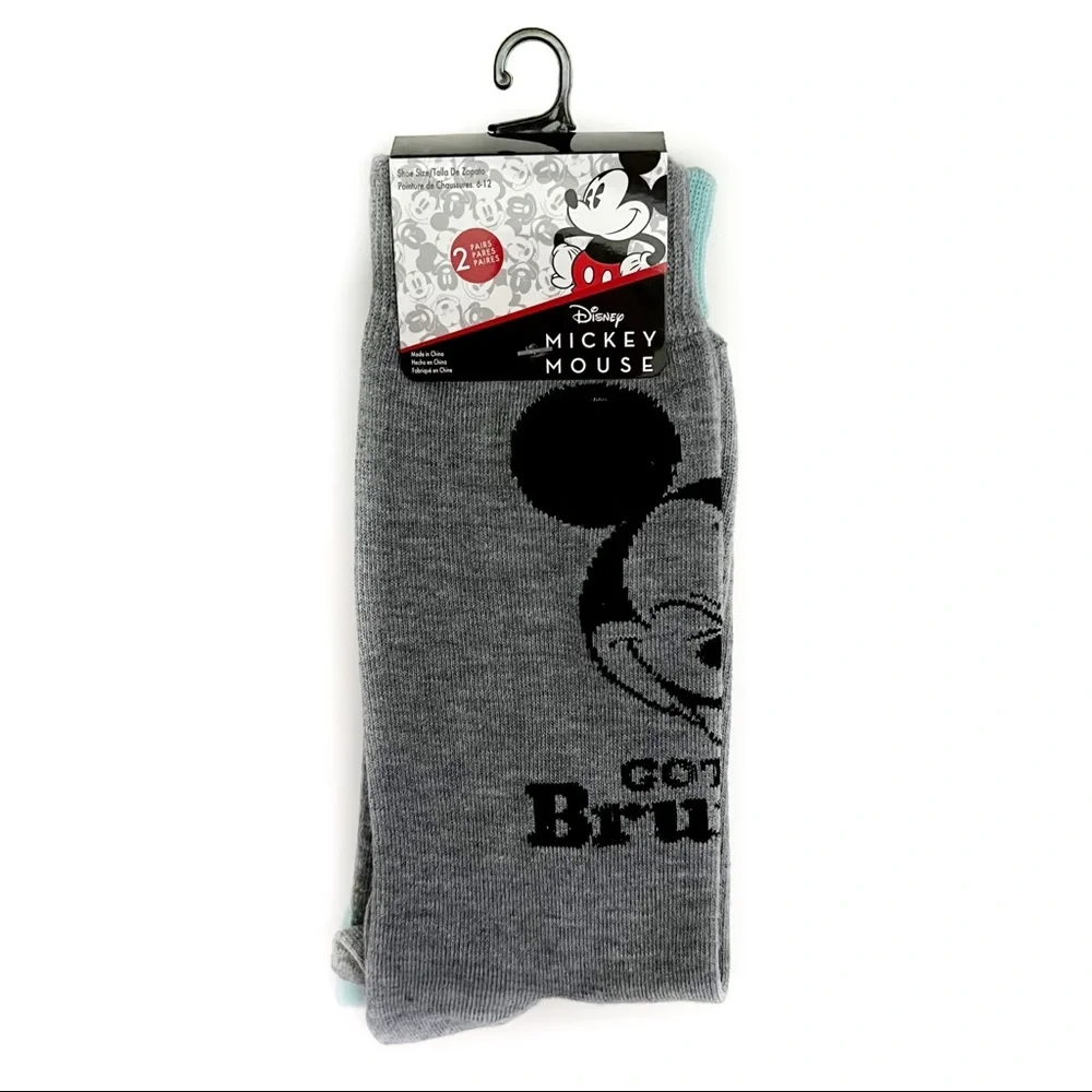 Mickey Mouse Crew Socks Disneyland Disney World Brunch Breakfast